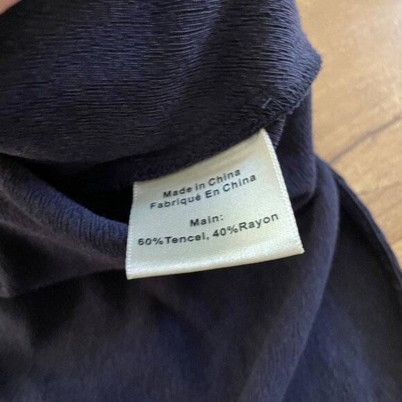 The Odells Women Blue Long Sleeve‎ Blouse Medium M Top - Picture 4 of 7